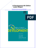 PDF Principles of Development 6Th Edition Lewis Wolpert Ebook Full Chapter