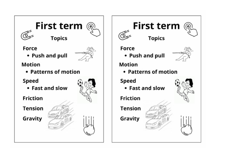 First Term - Topics - Science | PDF