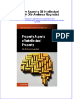 PDF Property Aspects of Intellectual Property Ole Andreas Rognstad Ebook Full Chapter