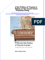 Textbook PTSD and The Politics of Trauma in Israel A Nation On The Couch Keren Friedman Peleg Ebook All Chapter PDF