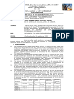 INFORME LEGAL Nº 085-2023 MODIFICACION DE FICHA TECNICA POR AMPLAICION PRESUPUESTAL N° 01 Y AMPLIACION DE PLAZO N° 01