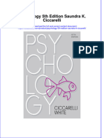 Download pdf Psychology 5Th Edition Saundra K Ciccarelli ebook full chapter 