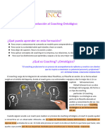 Introduccion Al Coaching Ontologico