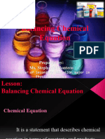 Balancing Chemical Equation2