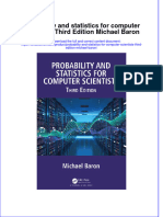 Download pdf Probability And Statistics For Computer Scientists Third Edition Michael Baron ebook full chapter 