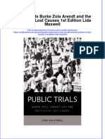 Download textbook Public Trials Burke Zola Arendt And The Politics Of Lost Causes 1St Edition Lida Maxwell ebook all chapter pdf 