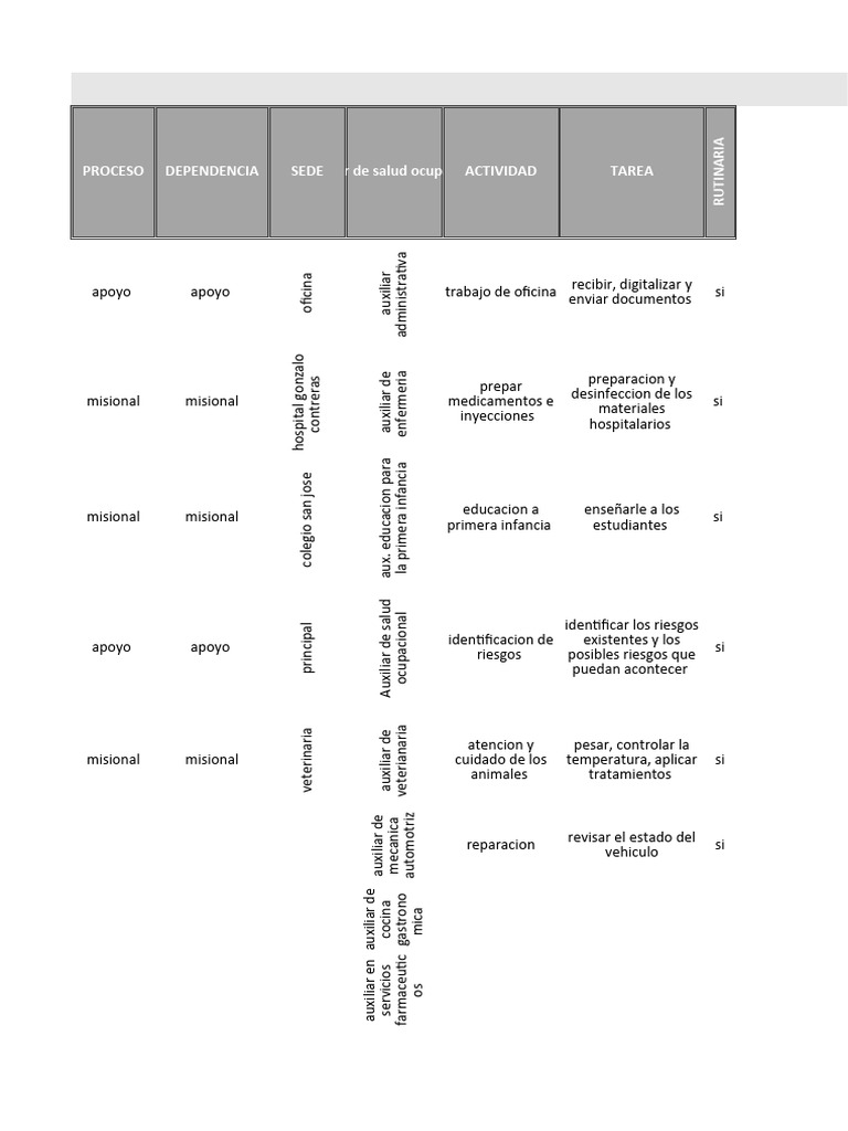 Matriz de Riesgos y Controles | PDF | Enfermedades y trastornos | Medicina