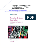 Full Chapter Operating Systems Foundations With Linux On The Raspberry Pi Wim Vanderbauwhede PDF