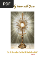 A Holy Hour With Jesus