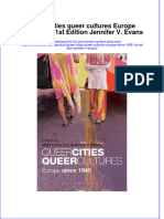 Textbook Queer Cities Queer Cultures Europe Since 1945 1St Edition Jennifer V Evans Ebook All Chapter PDF