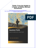 Textbook Quantum Fields From The Hubble To The Planck Scale 1St Edition Michael Kachelriess Ebook All Chapter PDF
