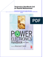 Full Chapter Power Electronics Handbook 3Rd Edition Rashid Muhammad PDF