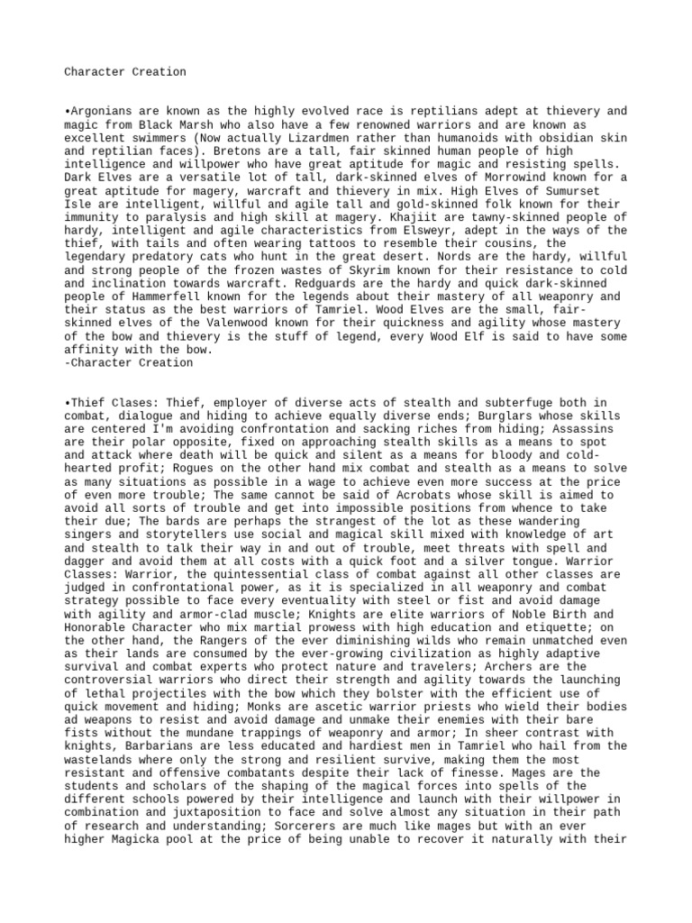 Tesii daggerfall lore game pdf werewolves vampires