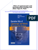 Download textbook Operative Atlas Of Laparoscopic And Robotic Reconstructive Urology 2Nd Edition Vipul R Patel ebook all chapter pdf 