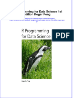 PDF R Programming For Data Science 1St Edition Roger Peng Ebook Full Chapter