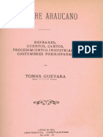 Tomas Guevara Folklore Araucano