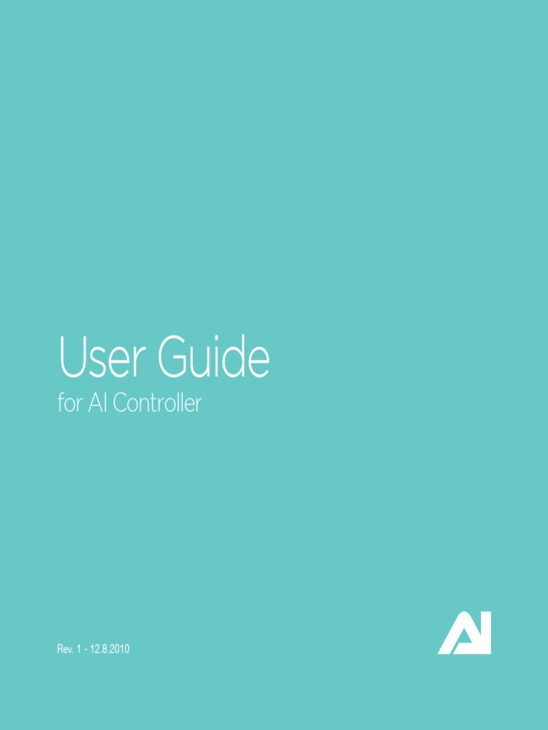 AI Controller User Guide for LED Lights | PDF | Usb | Usb Flash Drive