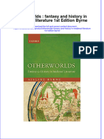 Textbook Otherworlds Fantasy and History in Medieval Literature 1St Edition Byrne Ebook All Chapter PDF