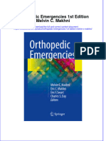 Download textbook Orthopedic Emergencies 1St Edition Melvin C Makhni ebook all chapter pdf 