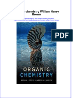 Download textbook Organic Chemistry William Henry Brown ebook all chapter pdf 