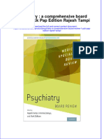 Textbook Psychiatry A Comprehensive Board Review 1 PCK Pap Edition Rajesh Tampi Ebook All Chapter PDF