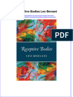 Download textbook Receptive Bodies Leo Bersani ebook all chapter pdf 