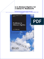 PDF Problems in Abstract Algebra 1St Edition Adrian R Wadsworth Ebook Full Chapter