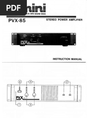 Gemini PVX-85 ステレオパワーアンプ 500W 動作品 変圧器必要 1736252147?v=1