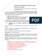 Analyse Et Proposition de Deploiement Des Activites de La DNQ