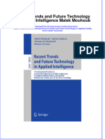 Textbook Recent Trends and Future Technology in Applied Intelligence Malek Mouhoub Ebook All Chapter PDF