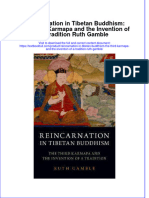 Textbook Reincarnation in Tibetan Buddhism The Third Karmapa and The Invention of A Tradition Ruth Gamble Ebook All Chapter PDF
