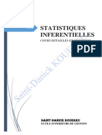 Statistiques Inférentielles - 2