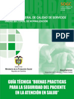 Guia Buenas Practicas Seguridad Paciente2010