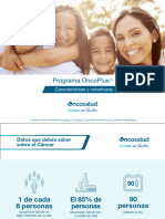 Programas de Oncosalud, Marketing