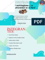 El Multilingüismo y Pluriculturalidad en El Perú1