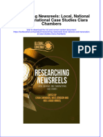 Textbook Researching Newsreels Local National and Transnational Case Studies Ciara Chambers Ebook All Chapter PDF