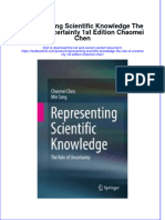 Textbook Representing Scientific Knowledge The Role of Uncertainty 1St Edition Chaomei Chen Ebook All Chapter PDF