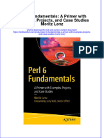 Full Chapter Perl 6 Fundamentals A Primer With Examples Projects and Case Studies Moritz Lenz PDF
