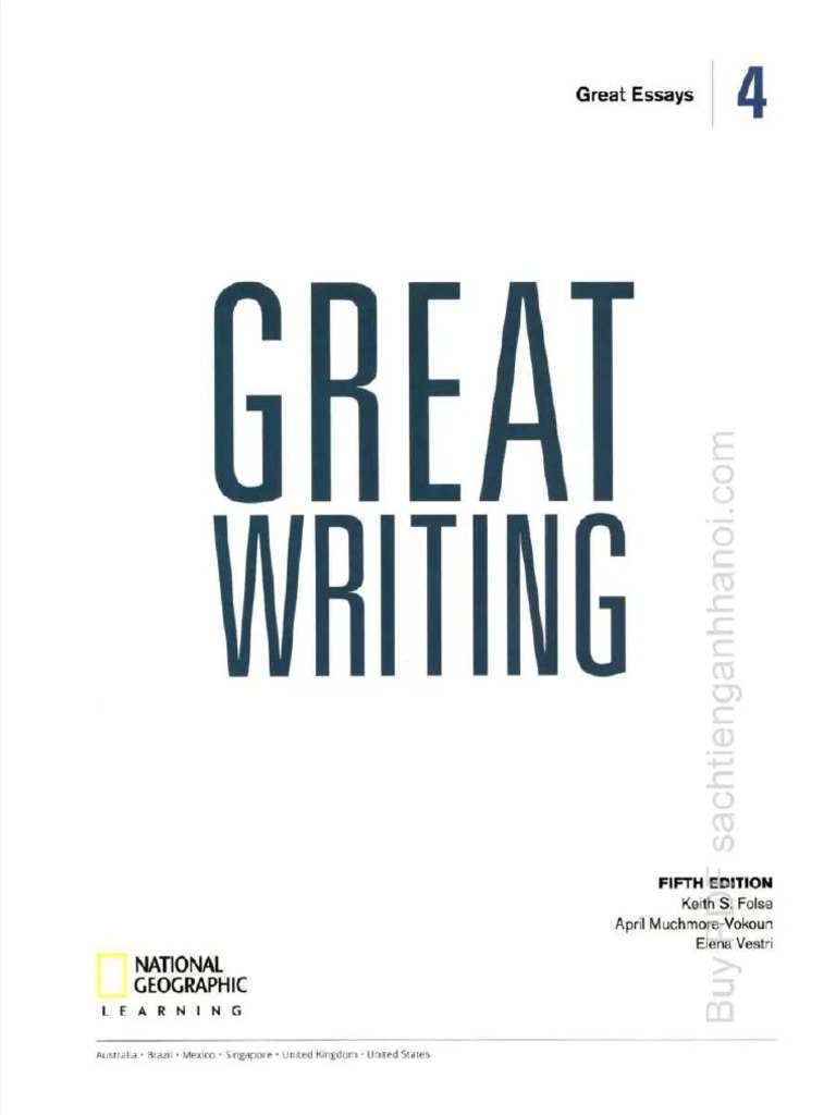 National Geographic Great Writing 4 5th Ed - Compress | PDF