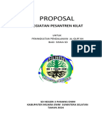 Proposal Pesantren Kilat Sd Tahun 2024