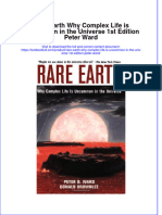 Textbook Rare Earth Why Complex Life Is Uncommon in The Universe 1St Edition Peter Ward Ebook All Chapter PDF