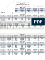 Jadwal Mata Pelajara SD It Ash Habul Kahfi