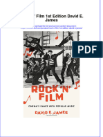 Download textbook Rock N Film 1St Edition David E James ebook all chapter pdf 