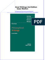 Textbook Philosophical Writings 2Nd Edition Isaac Newton Ebook All Chapter PDF