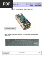 Yaskawa Servopack Repair