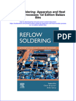 PDF Reflow Soldering Apparatus and Heat Transfer Processes 1St Edition Balazs Illes Ebook Full Chapter