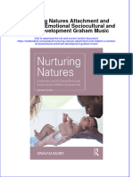Full Chapter Nurturing Natures Attachment and Children S Emotional Sociocultural and Brain Development Graham Music PDF