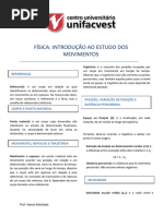 Tema 04 - Introdução Ao Estudo Dos Movimentos