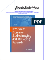 PDF Reviews On Biomarker Studies in Aging and Anti Aging Research Paul C Guest Ebook Full Chapter