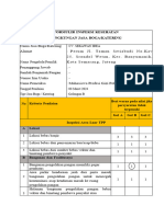 Formulir Inspeksi Kesehatan